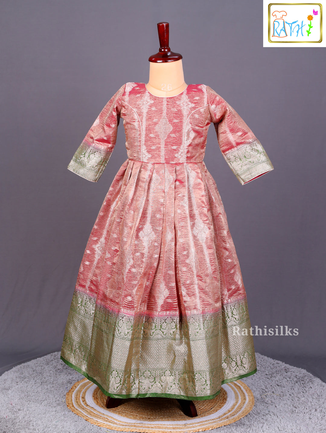 Festive Brocade Long Frock