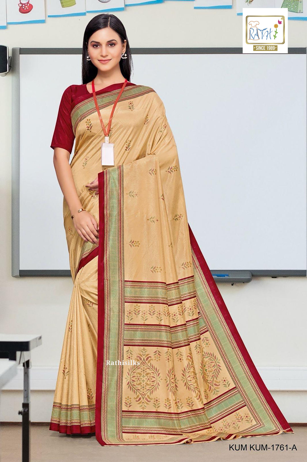 Malgudi Handloom Cotton Saree