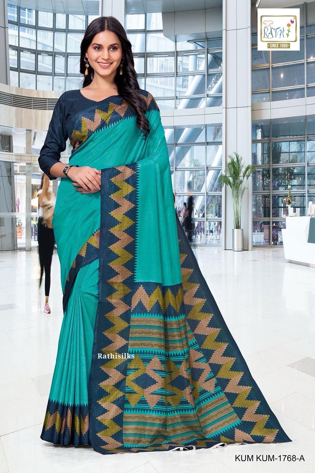Malgudi Handloom Cotton Saree