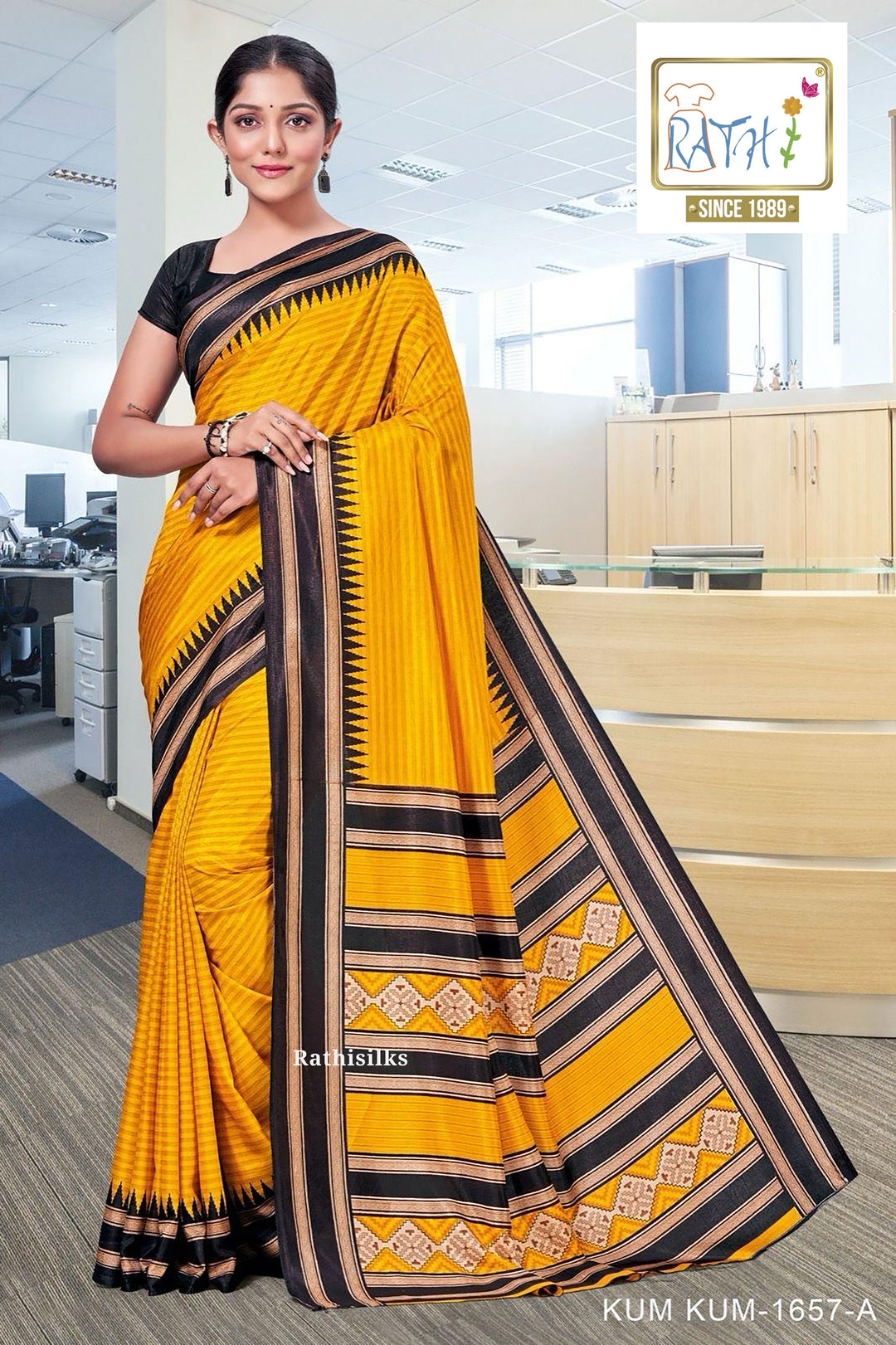 Malgudi Handloom Cotton Saree