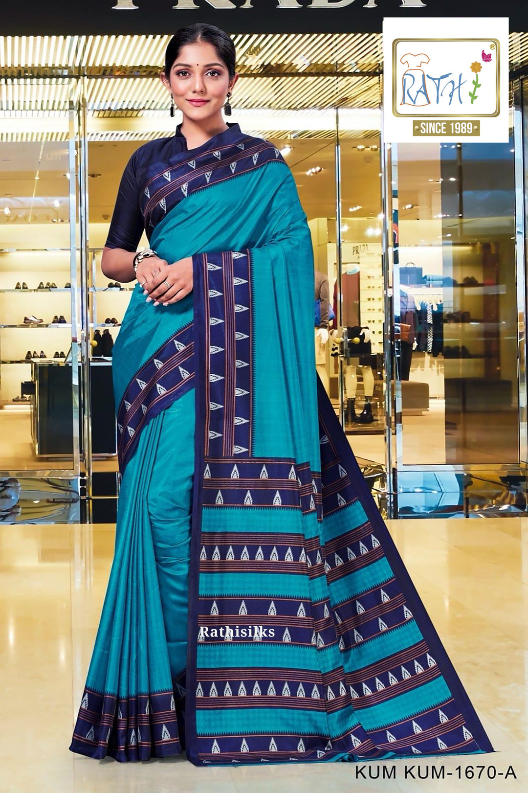 Malgudi Handloom Cotton Saree