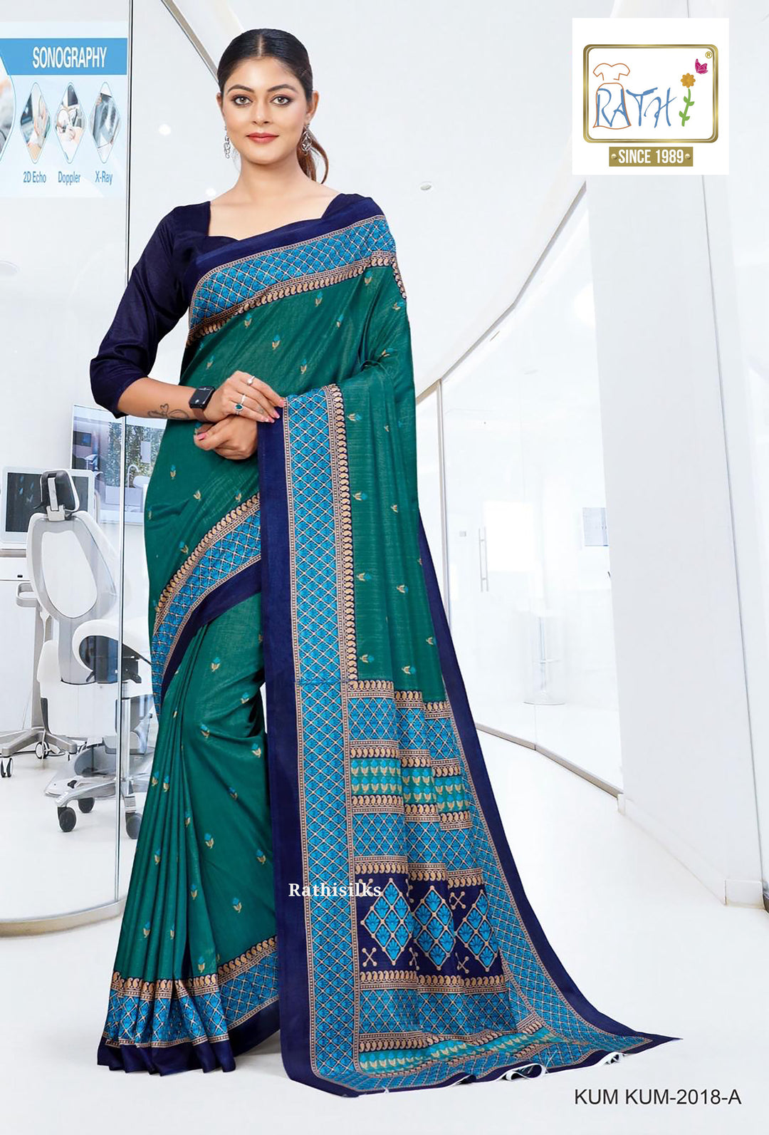 Malgudi Handloom Cotton Saree
