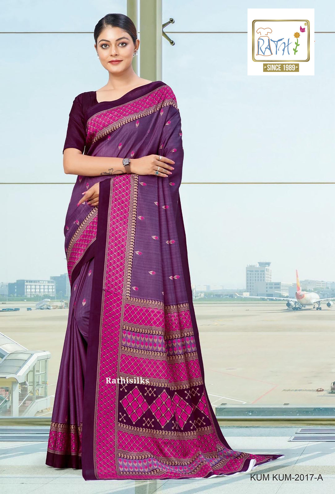 Malgudi Handloom Cotton Saree