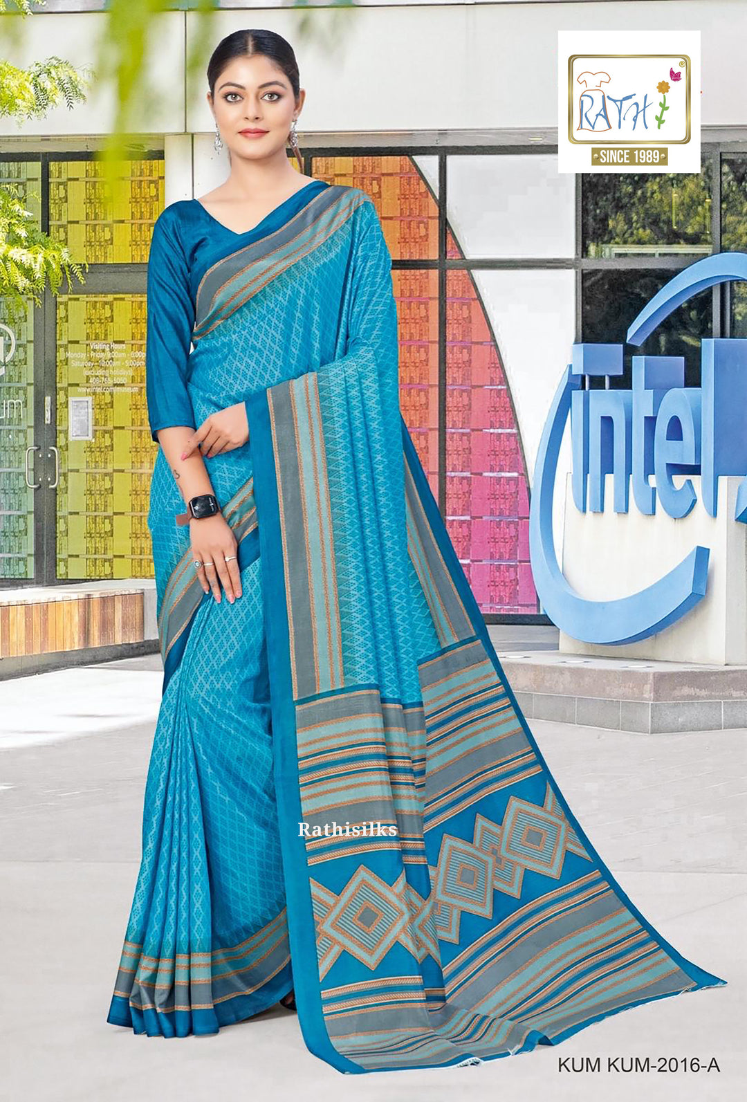 Malgudi Handloom Cotton Saree