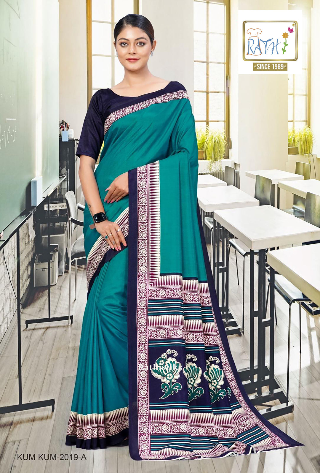 Malgudi Handloom Cotton Saree
