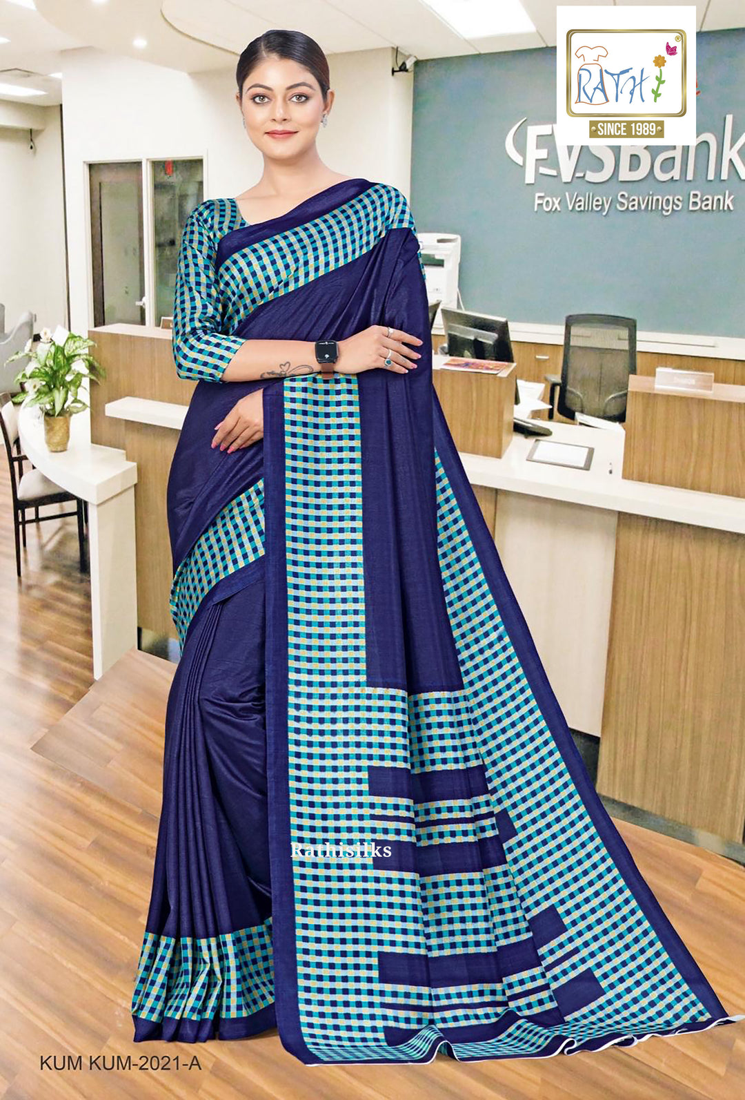 Malgudi Handloom Cotton Saree