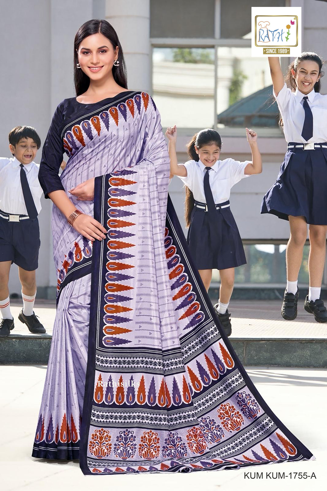 Malgudi Handloom Cotton Saree