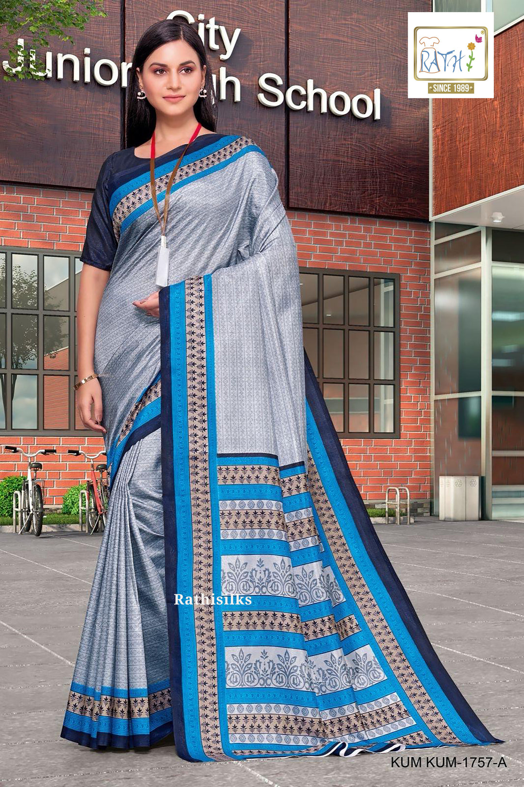 Malgudi Handloom Cotton Saree