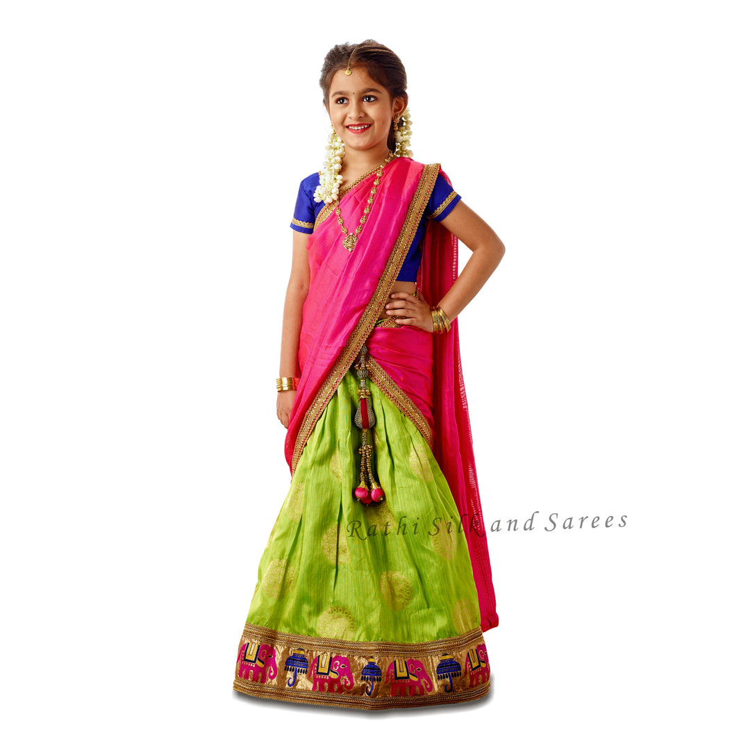 Girl's Half-Saree