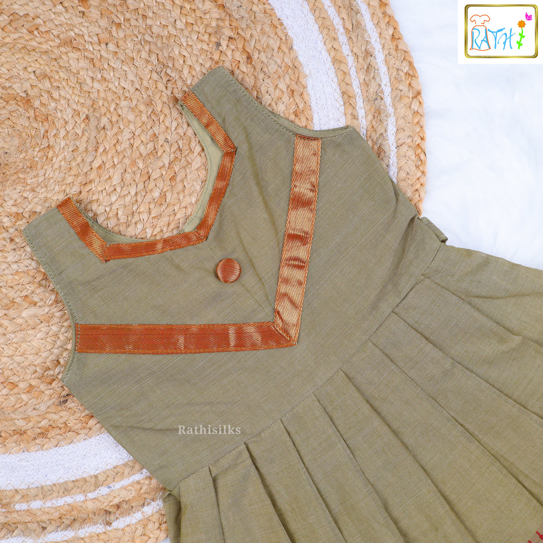 Mangalagiri Cotton Frock
