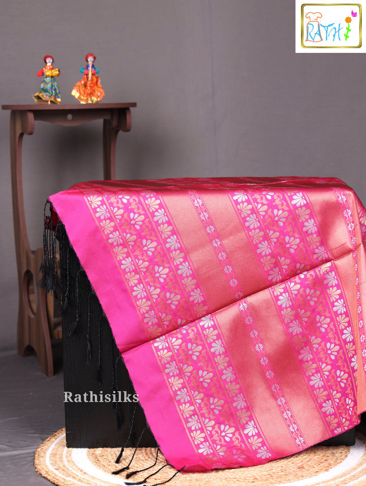 Trendy Grey Art Silk Saree