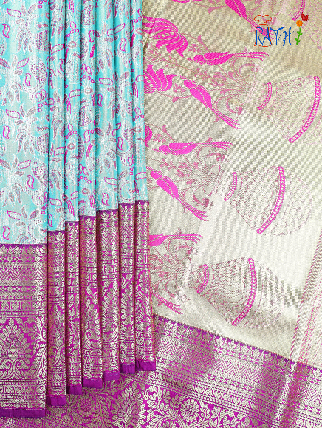 Art Korvai Saree