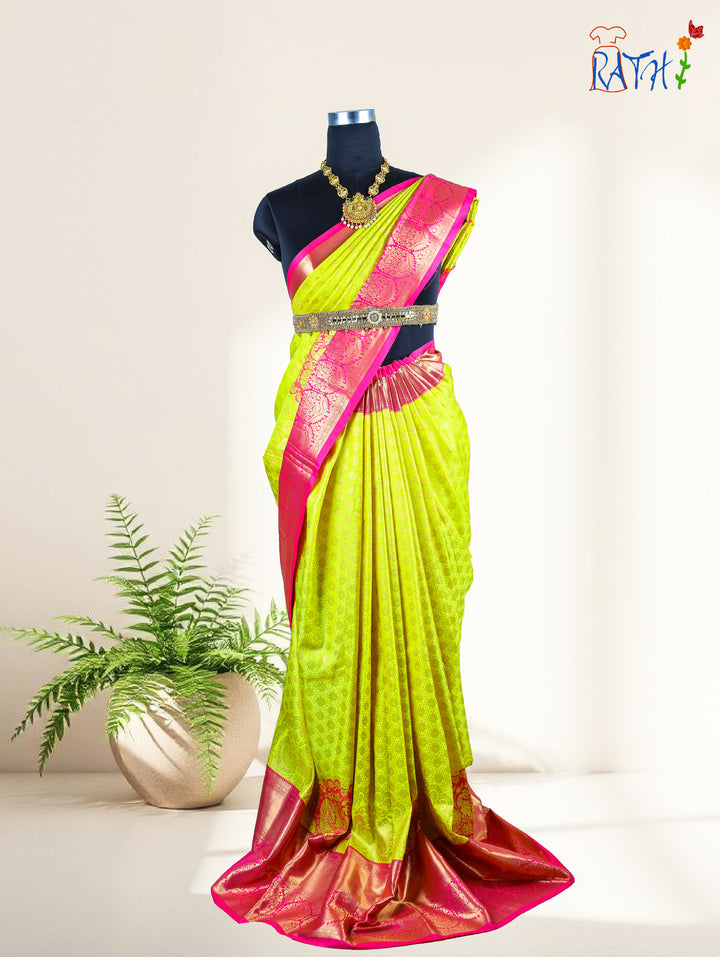 Semi Banarasi  Saree