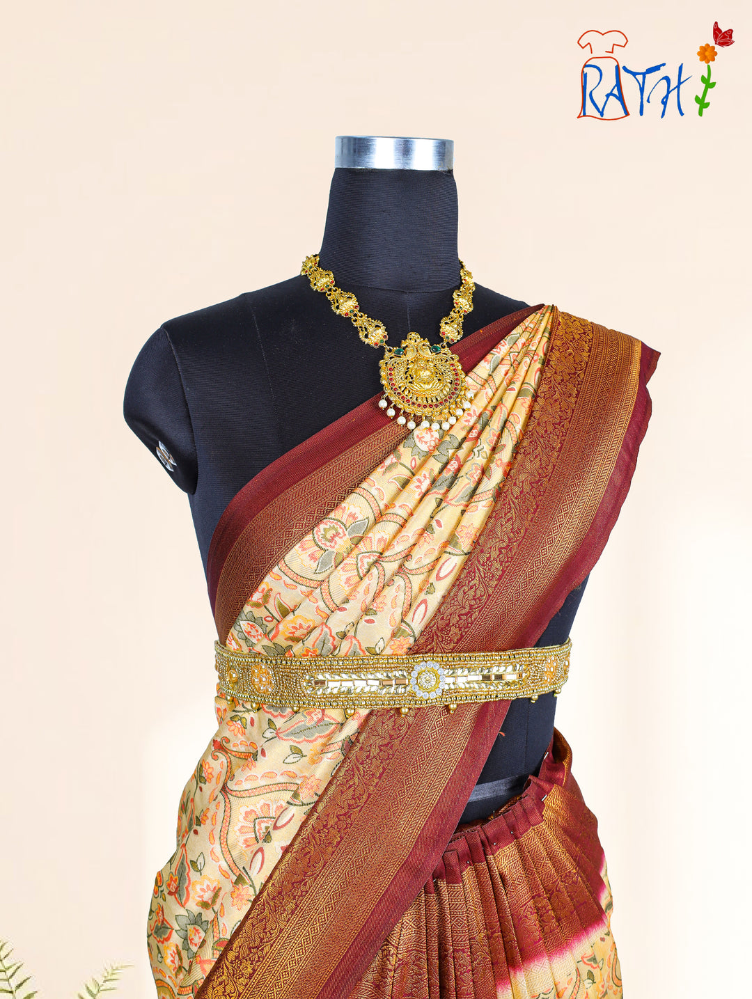 Semi Banarasi  Saree