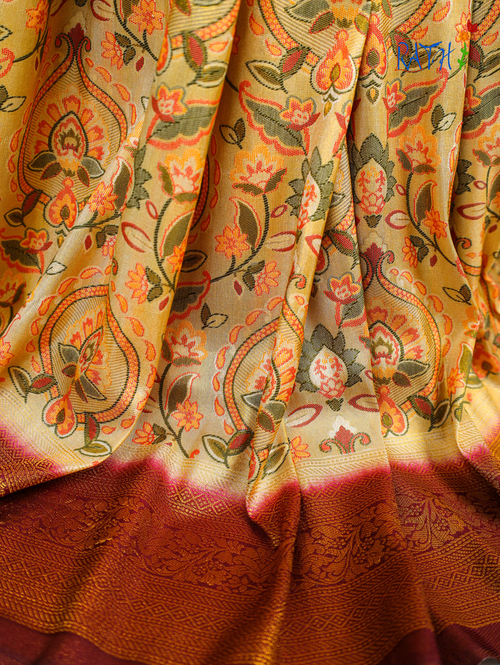 Semi Banarasi  Saree