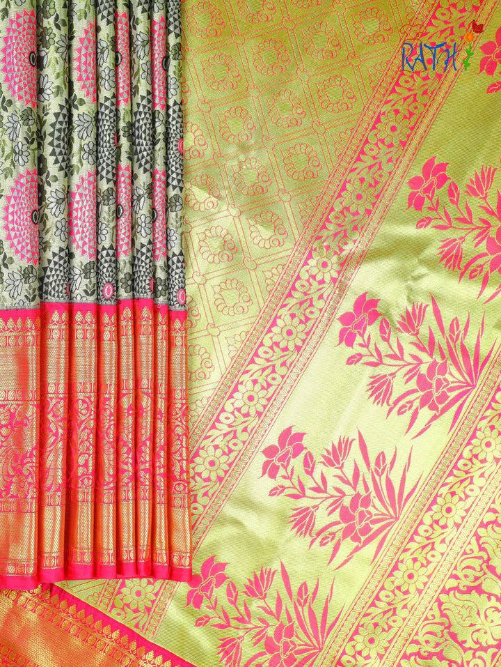 Art Korvai Saree