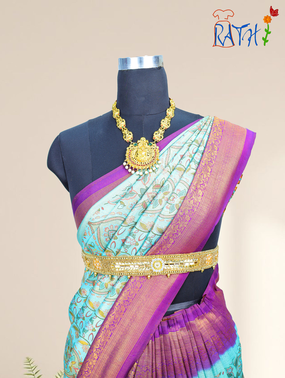 Semi Banarasi  Saree