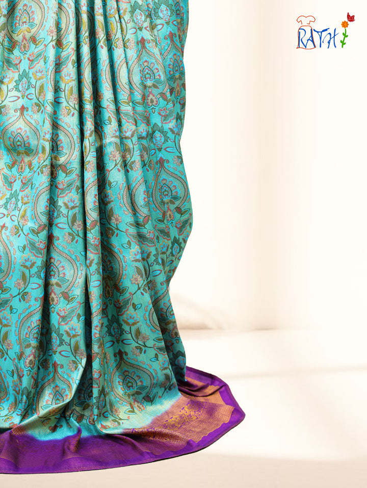 Semi Banarasi  Saree