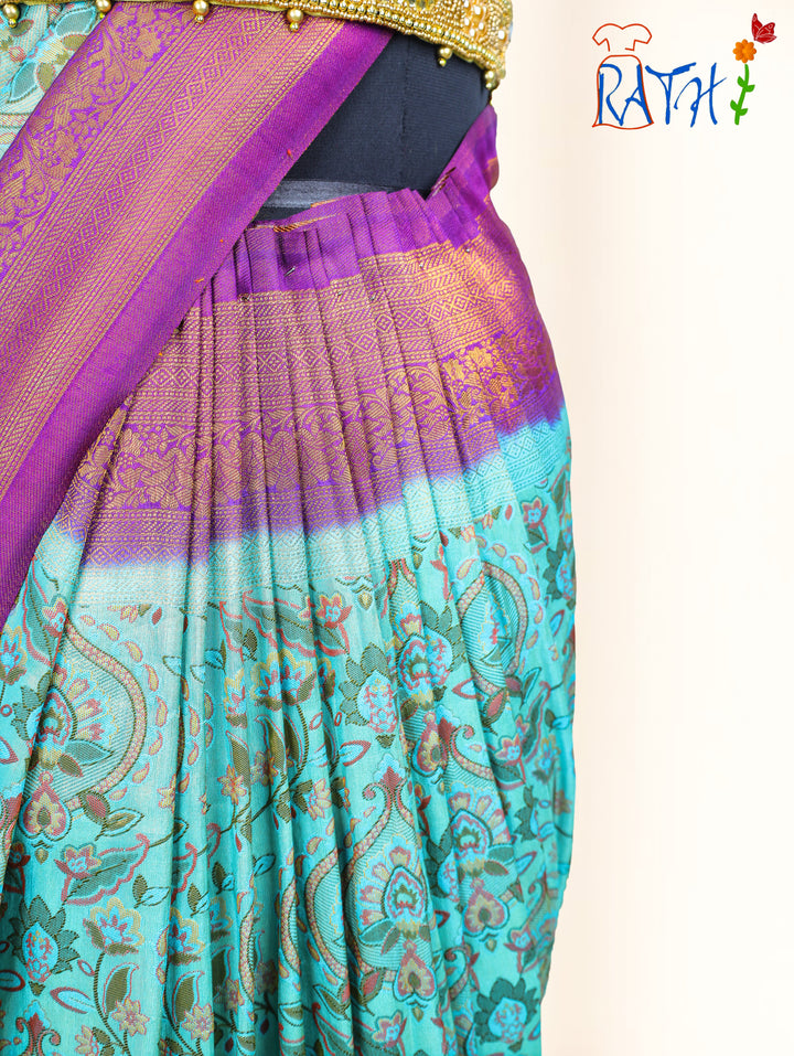 Semi Banarasi  Saree