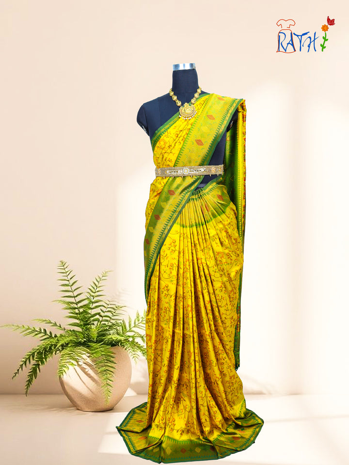Semi Banarasi  Saree