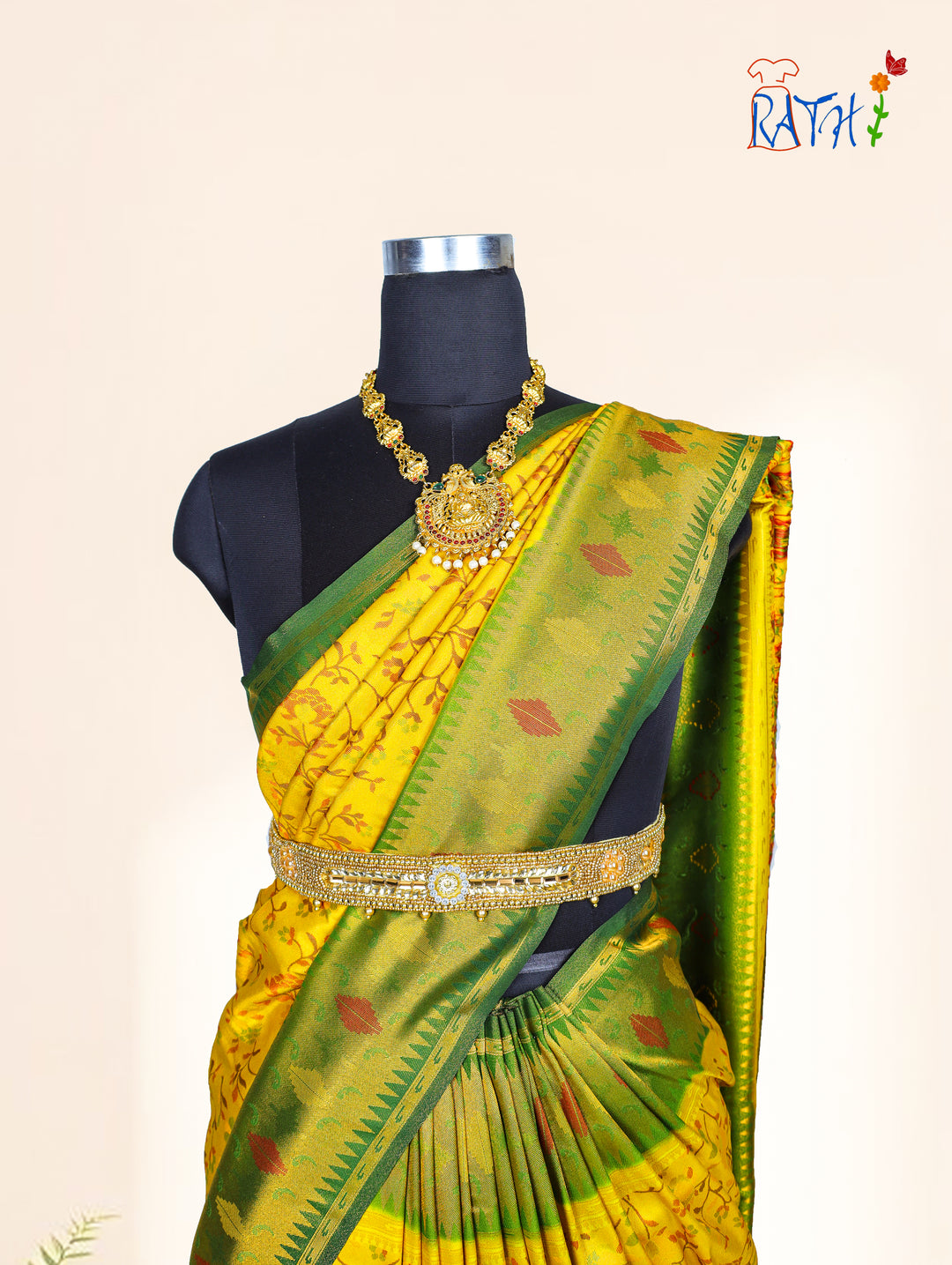 Semi Banarasi  Saree