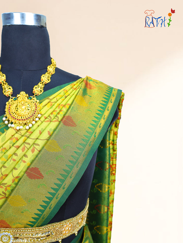 Semi Banarasi  Saree