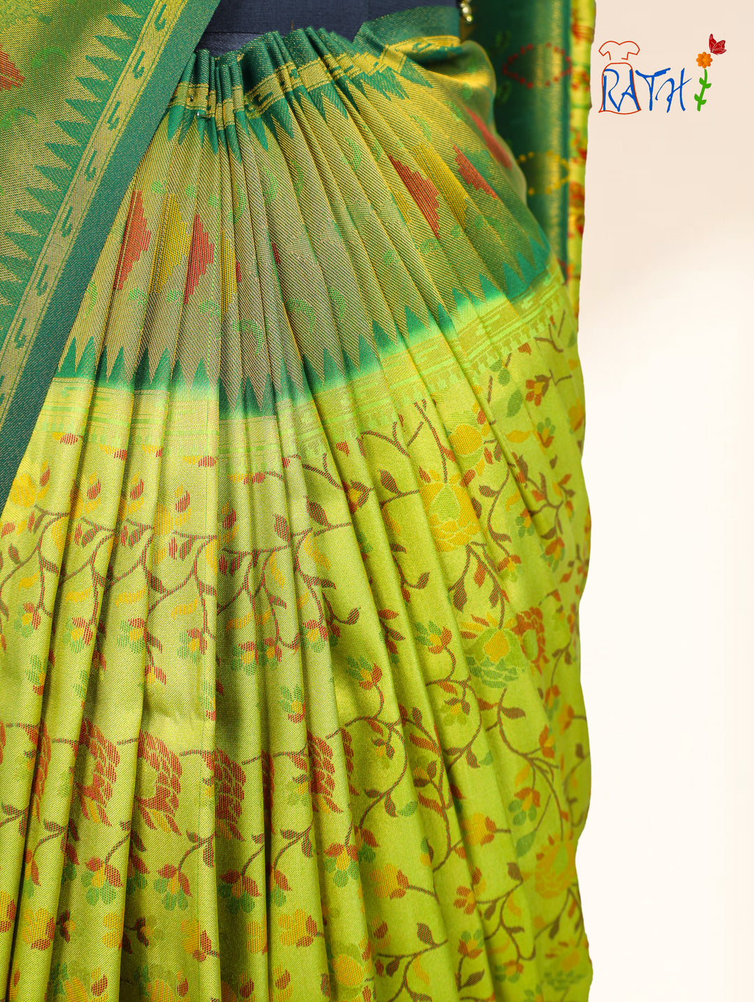 Semi Banarasi  Saree