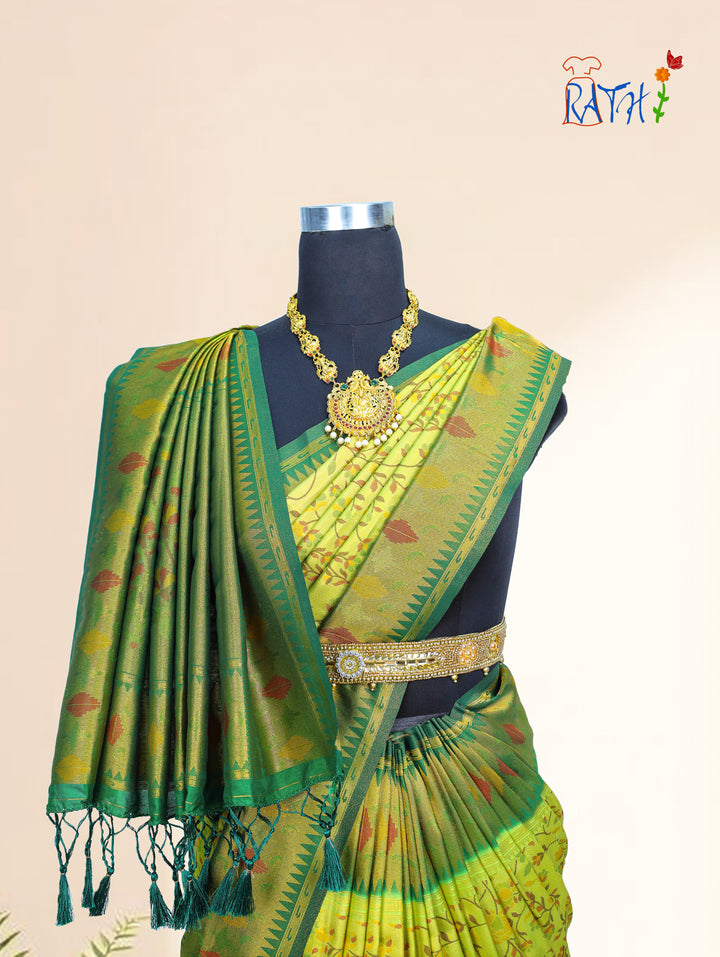 Semi Banarasi  Saree