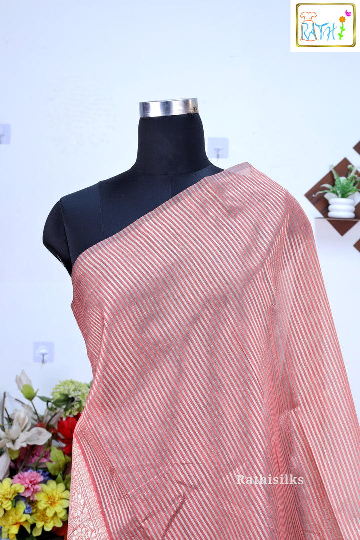 Synthetic Spun Cotton Saree