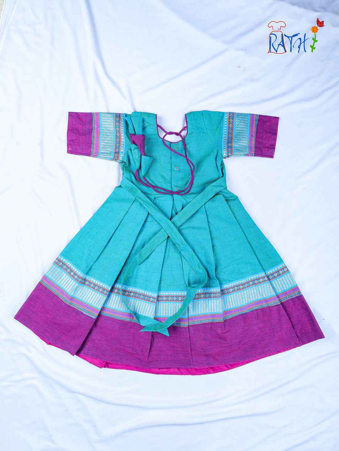 Stylish Mangalagiri Cotton  Frock