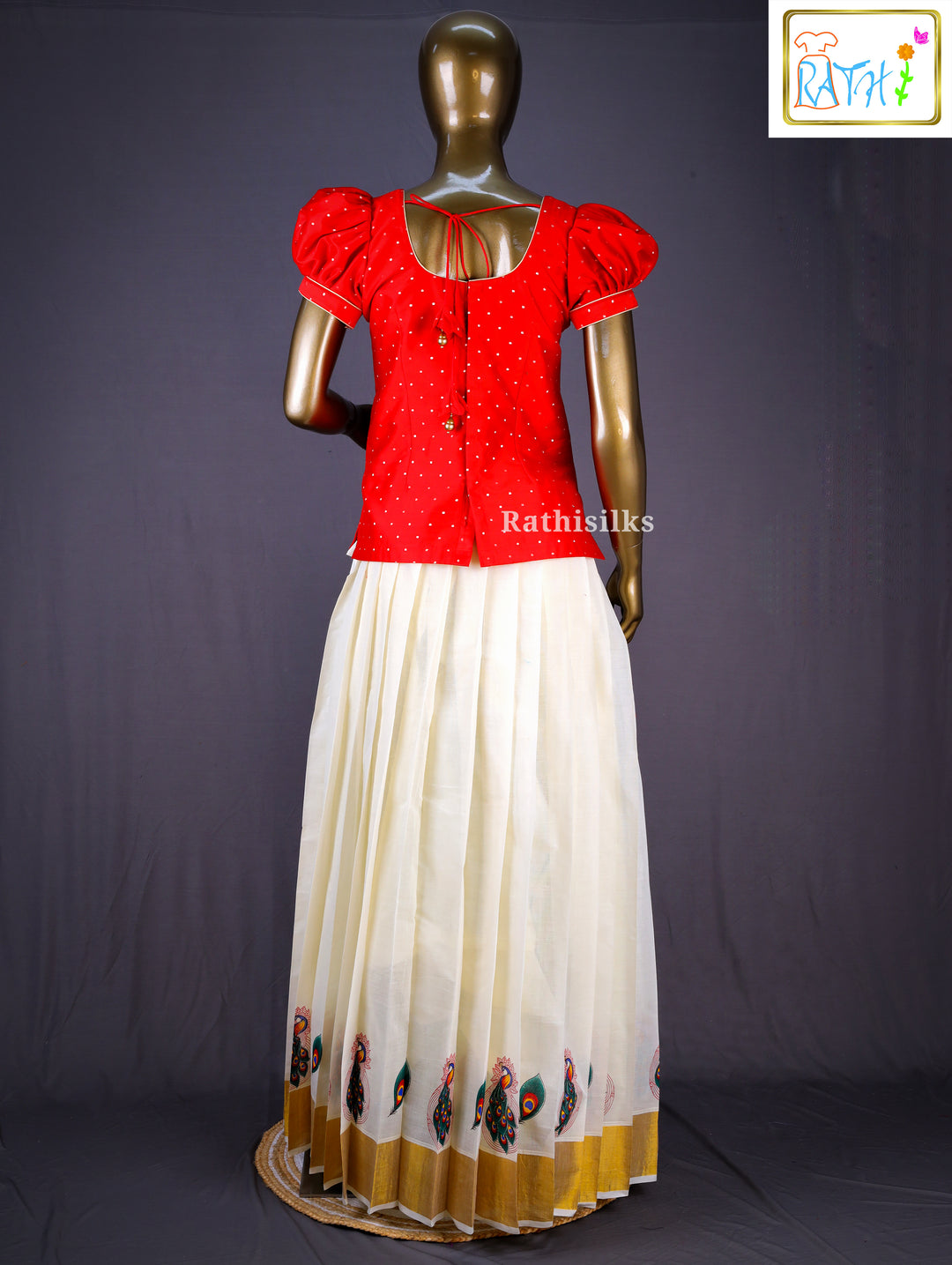 Karishma Top & Kerala Pavadai