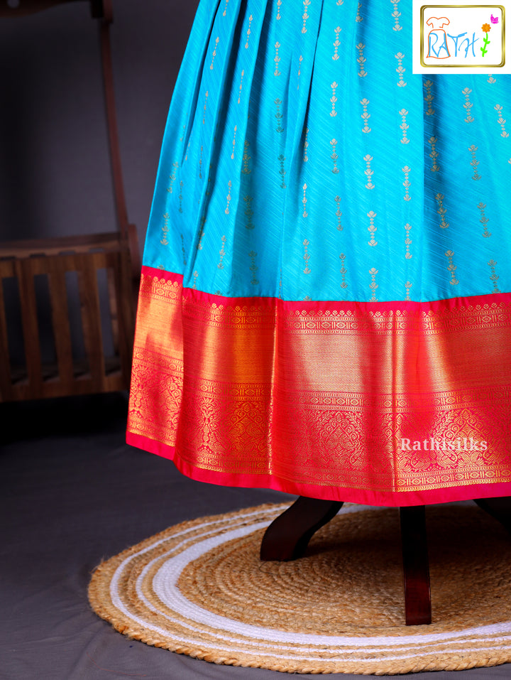 Art Silk Skirt &amp; Top Set
