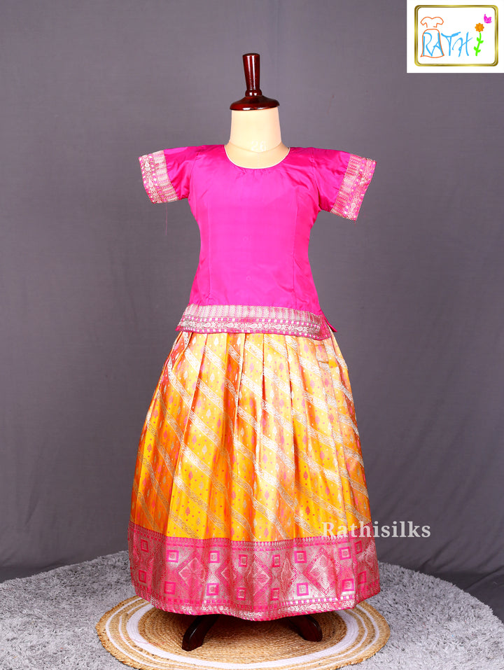 Traditional Art Silk Pavadai Sattai