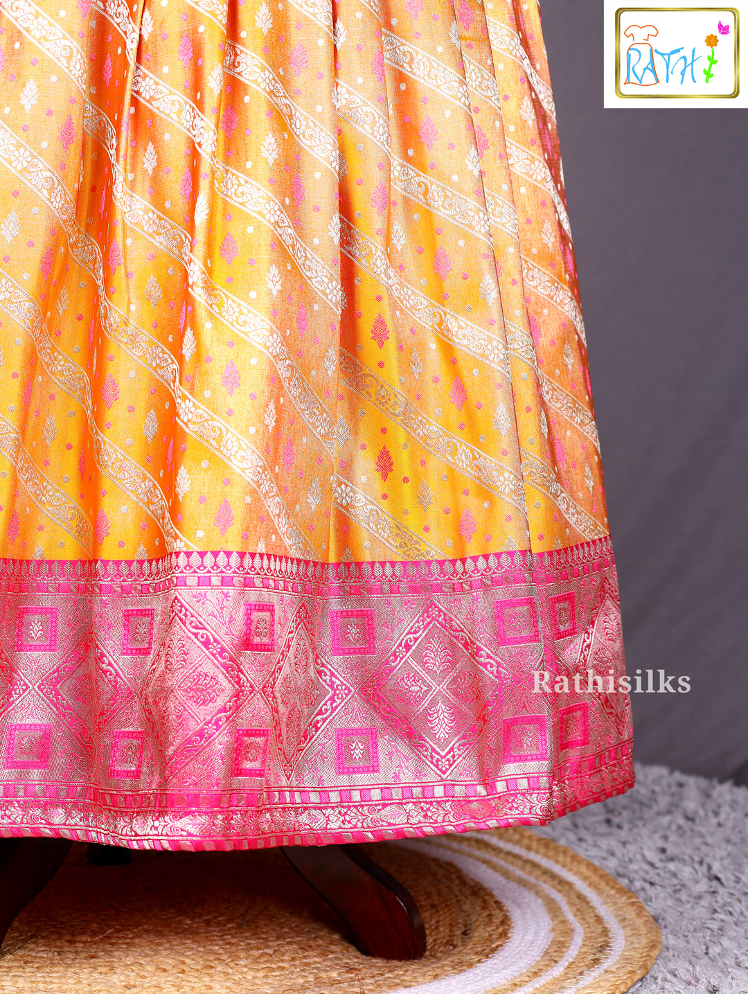 Traditional Art Silk Pavadai Sattai