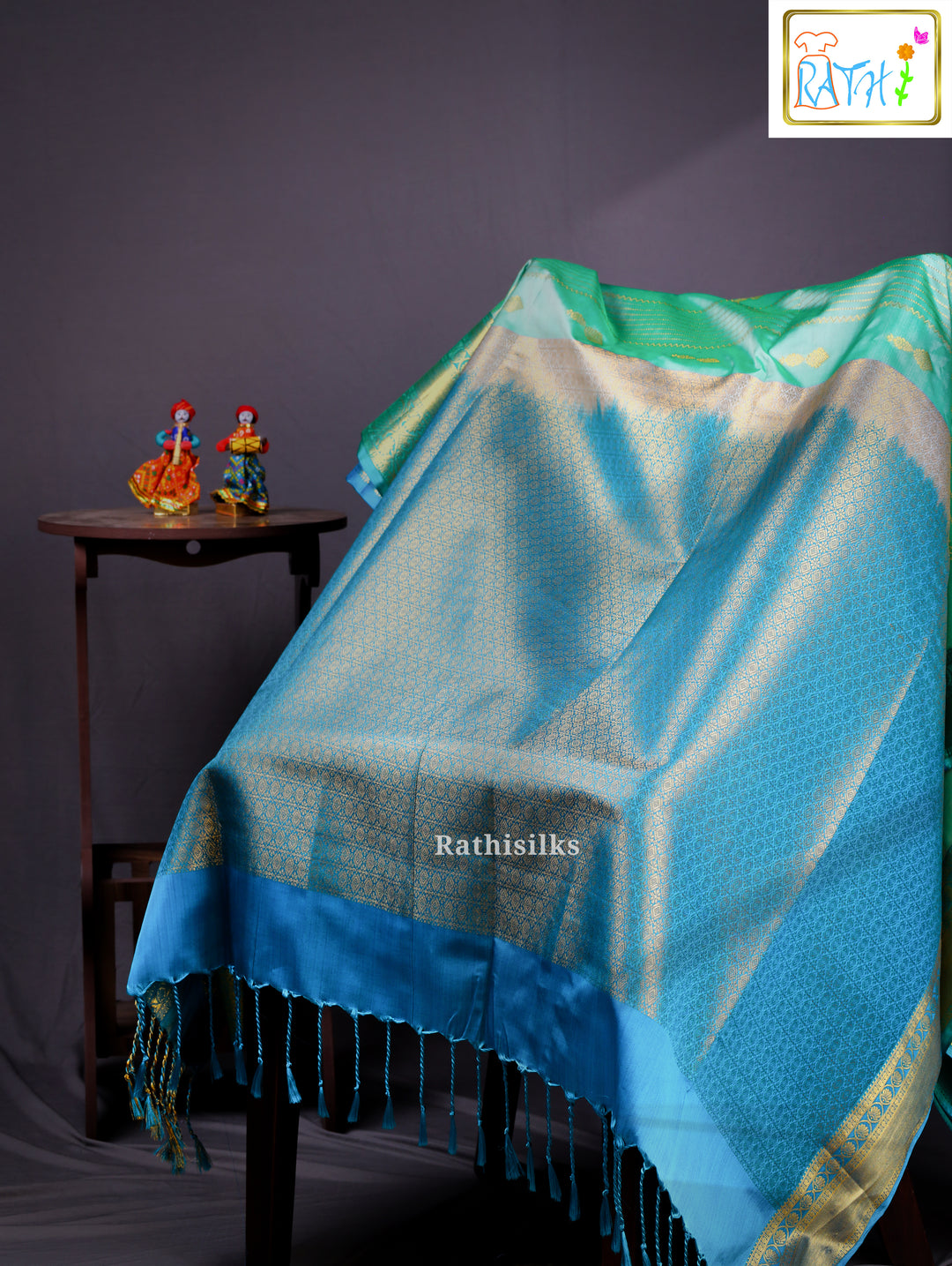 Celestial Grace Art Silk Saree