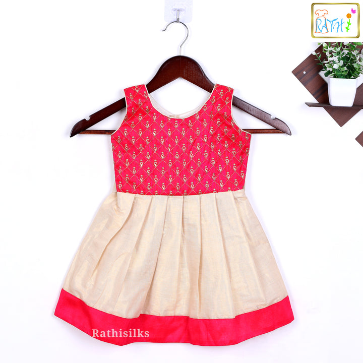 Cotton Embroidered Frock