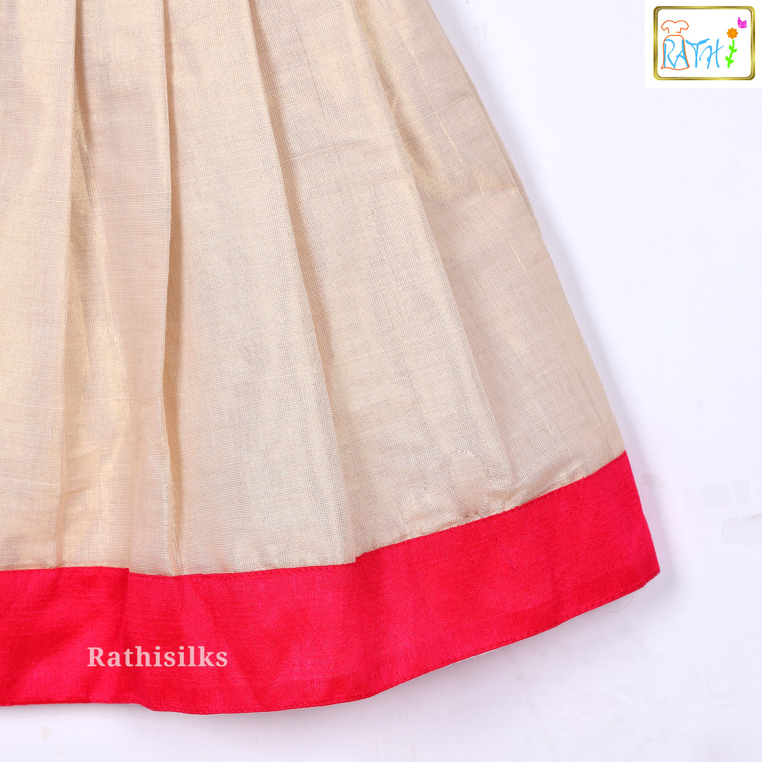 Cotton Embroidered Frock