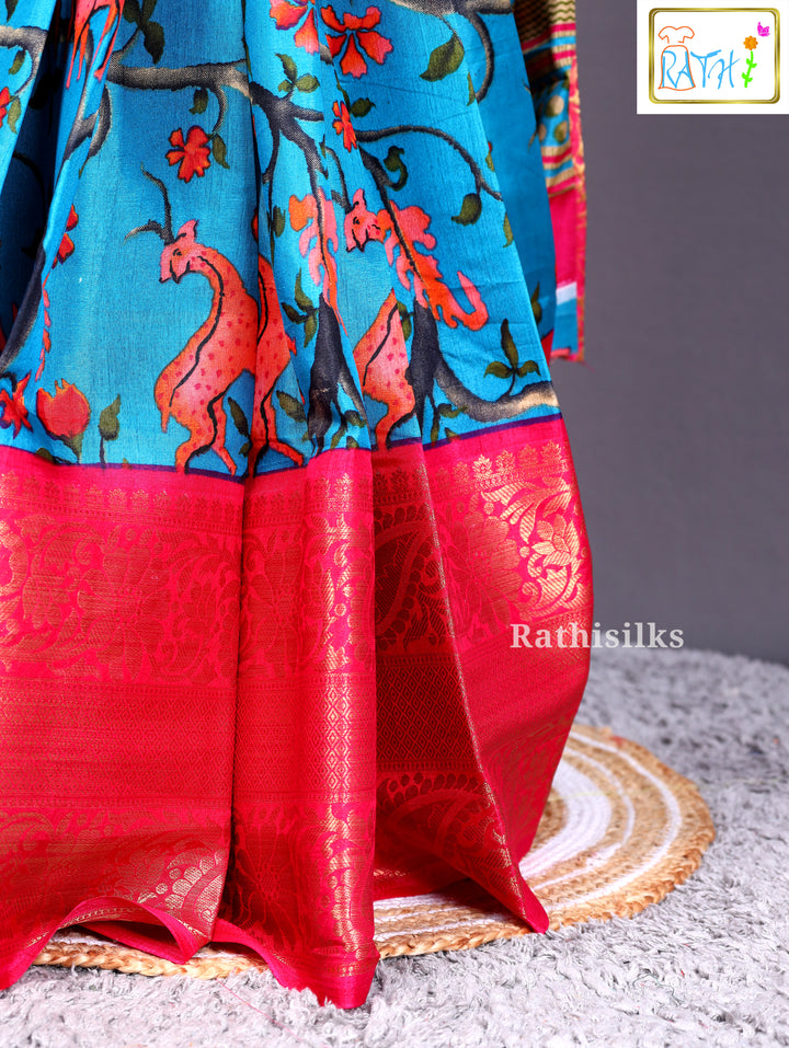 Synthetic Printed Saree