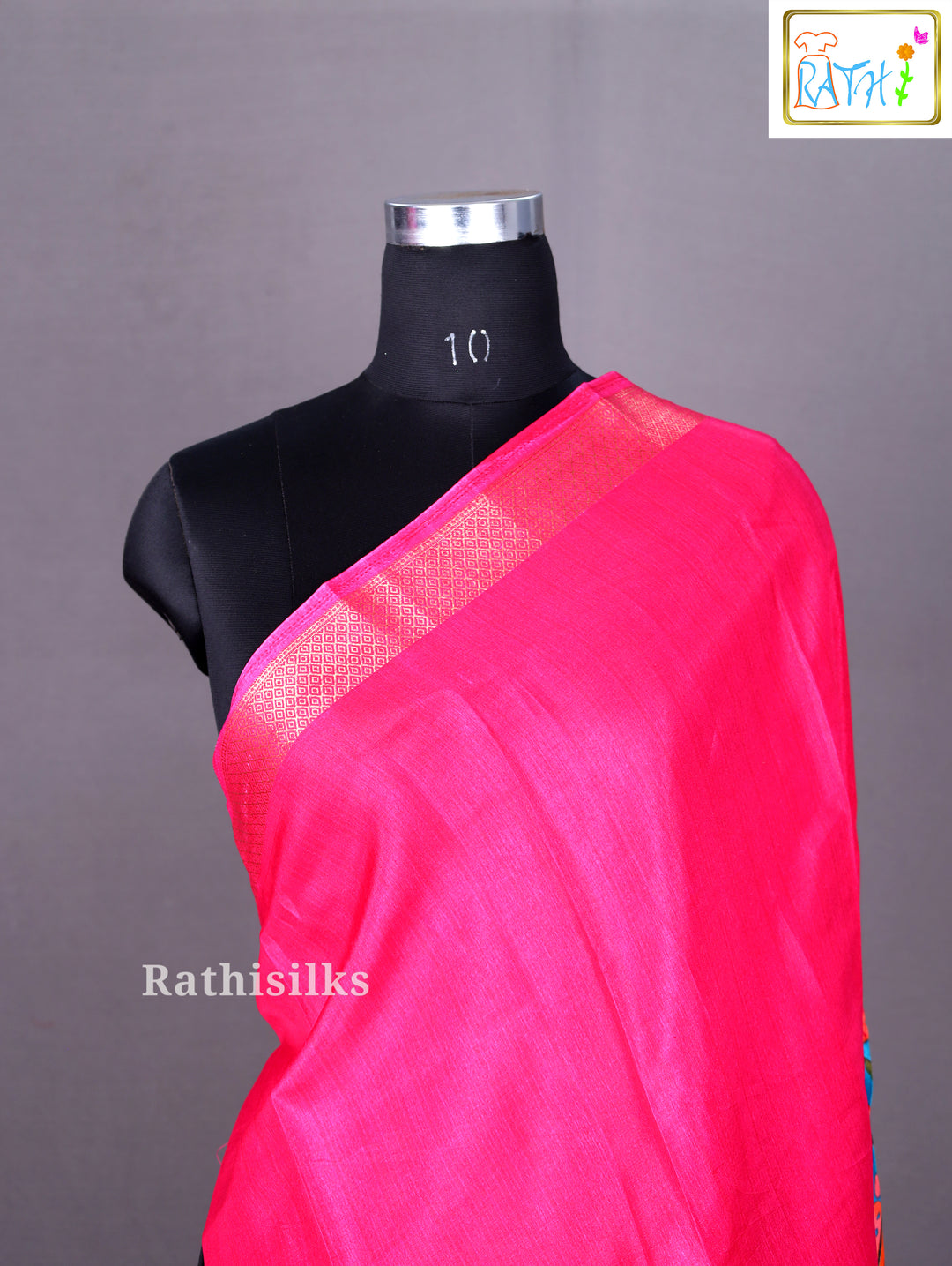 Synthetic Printed Saree
