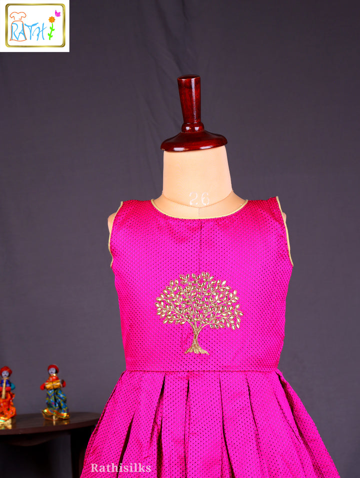 Elegant Pink Frock