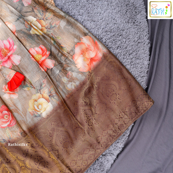 Traditional Floral Pavadai Sattai
