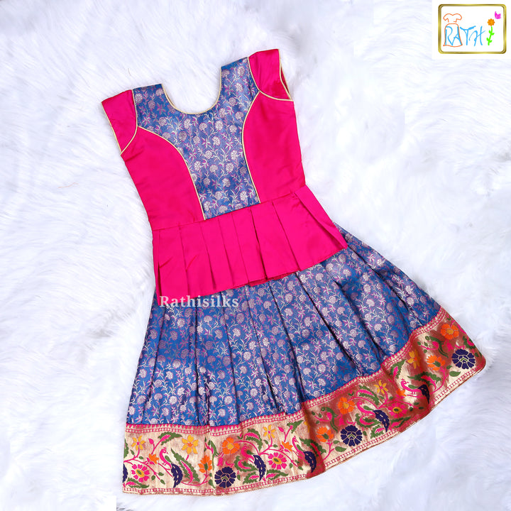 Karishma Top with Banarasi Pavadai Set