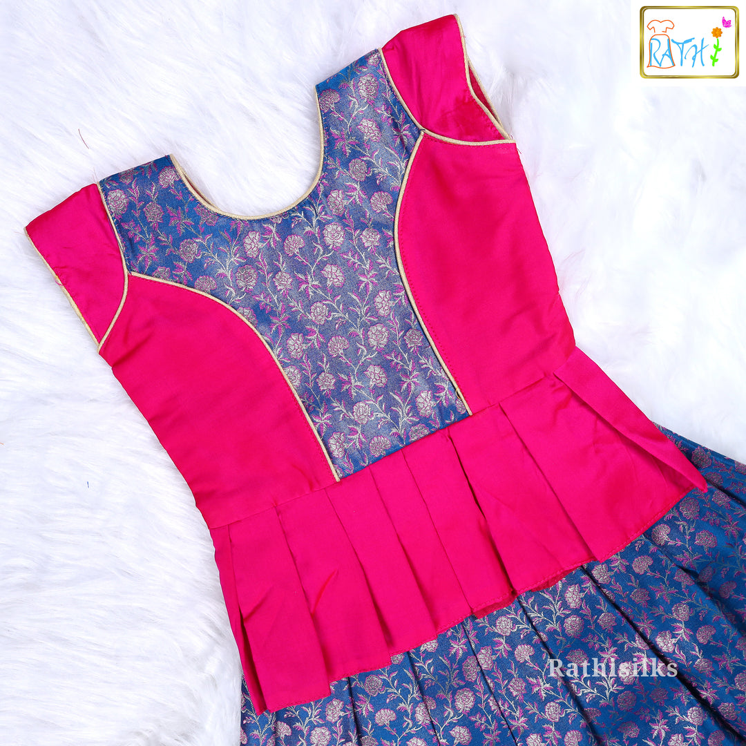 Karishma Top with Banarasi Pavadai Set