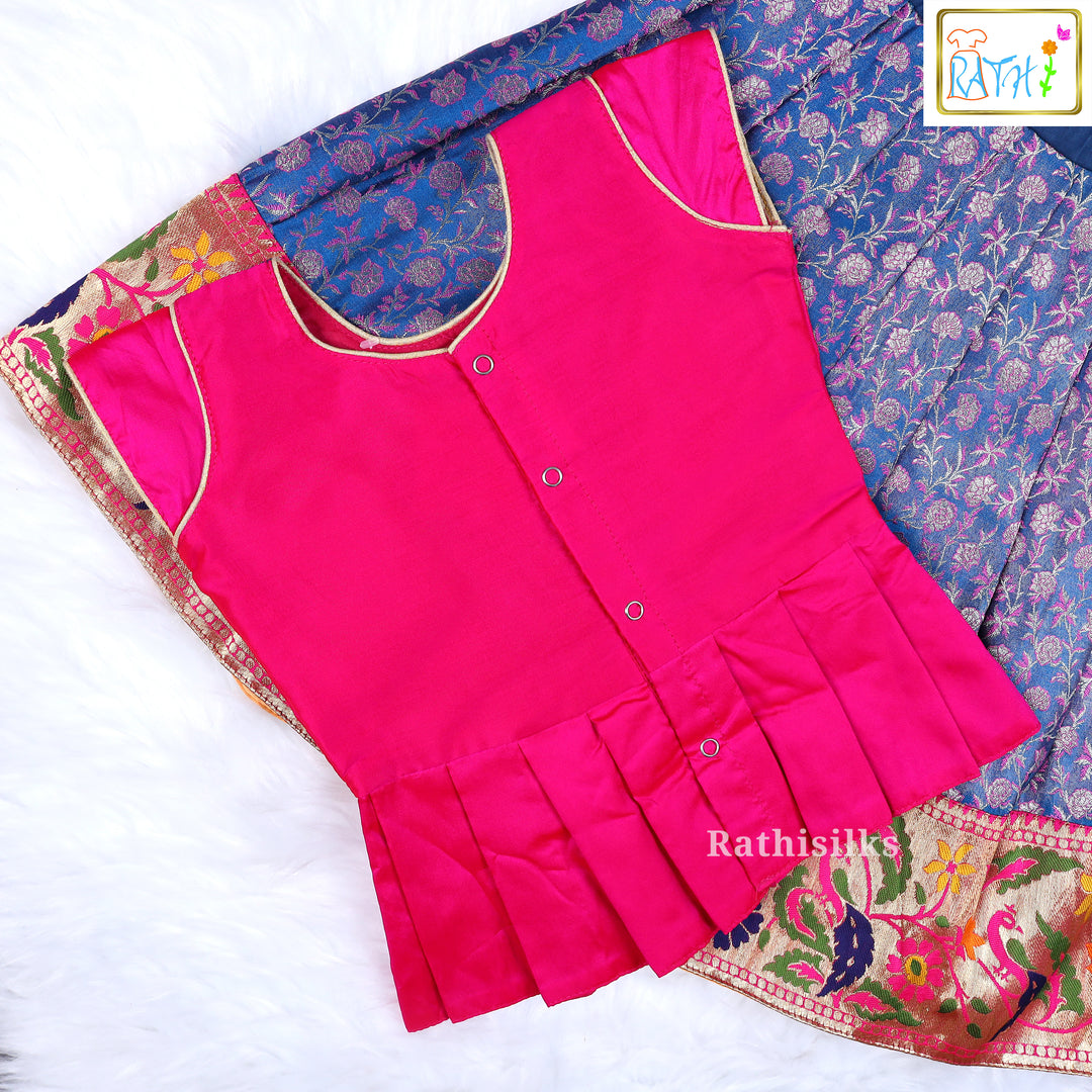 Karishma Top with Banarasi Pavadai Set