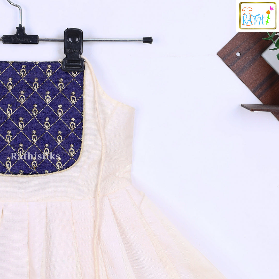 Cotton Embroidered Frock