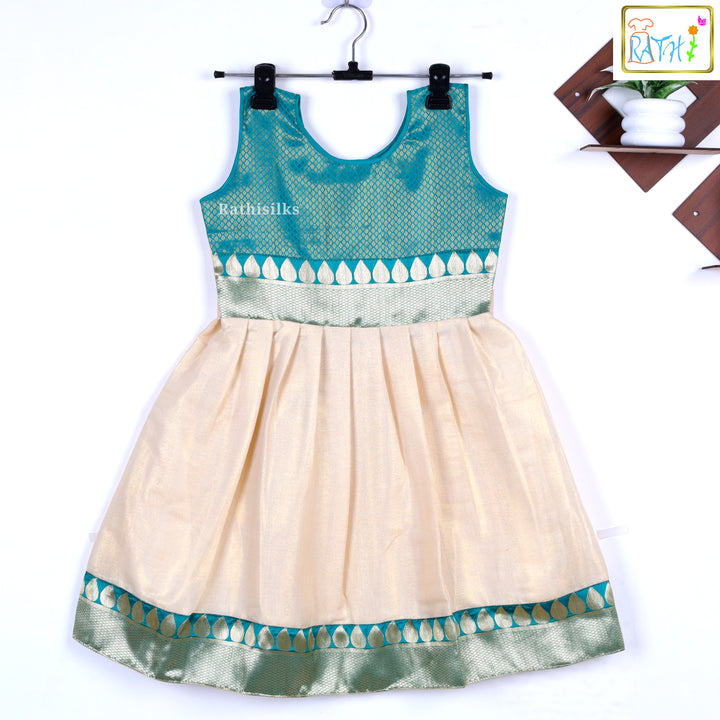 Traditional Cream Tissue Frock