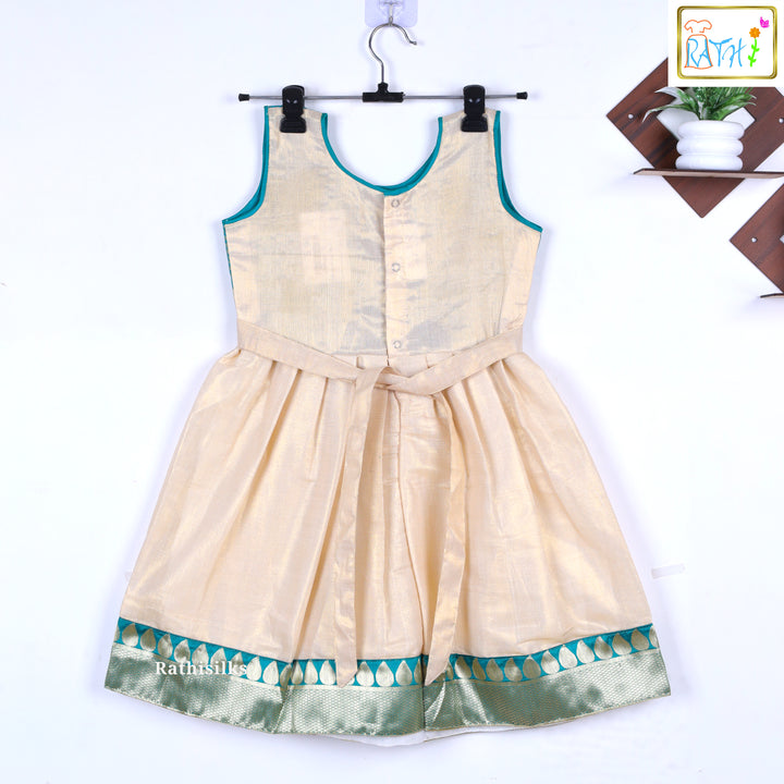 Traditional Cream Tissue Frock