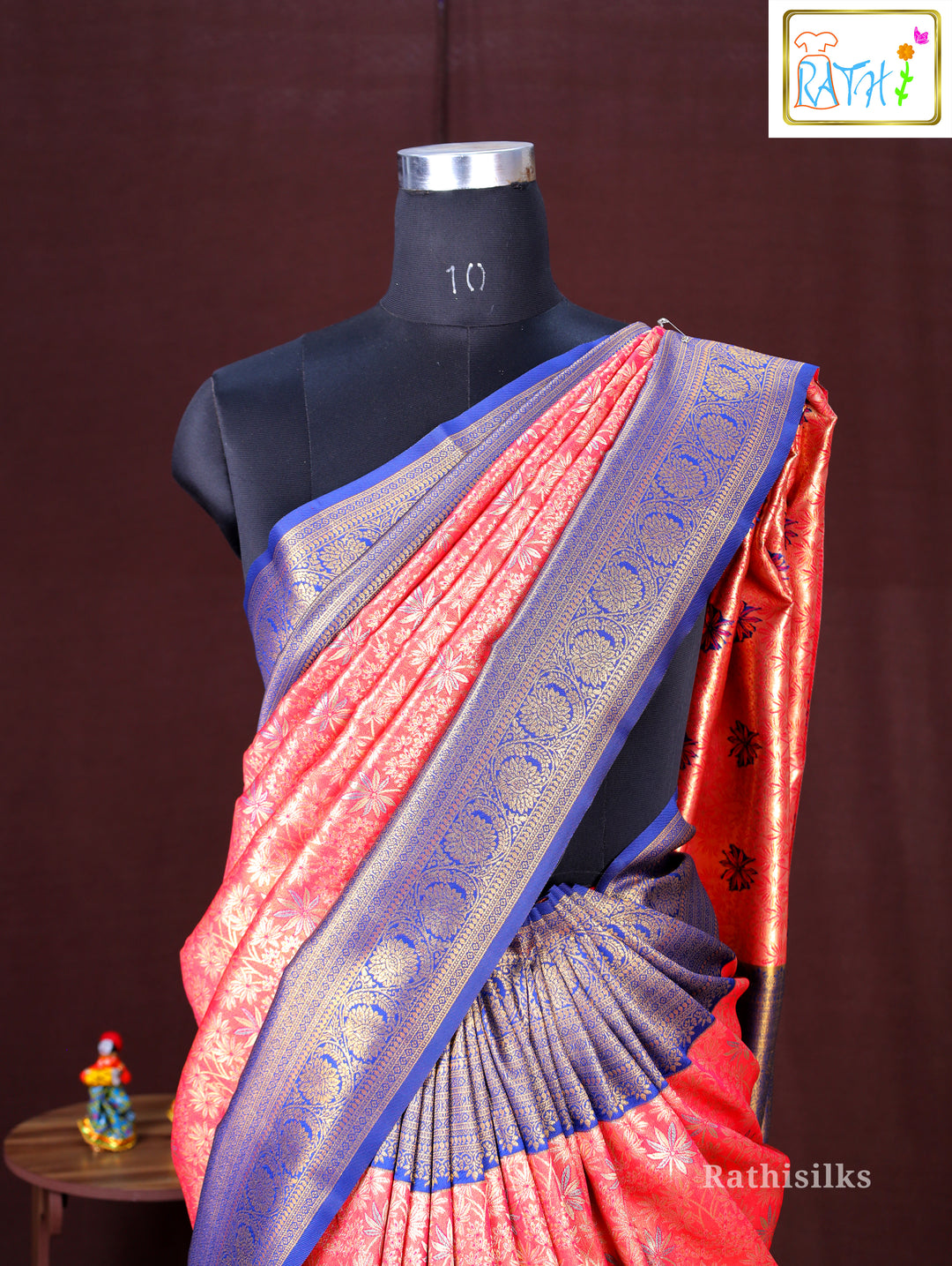 Synthetic Tissue Saree