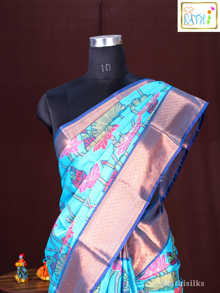 Synthetic Tissue Saree