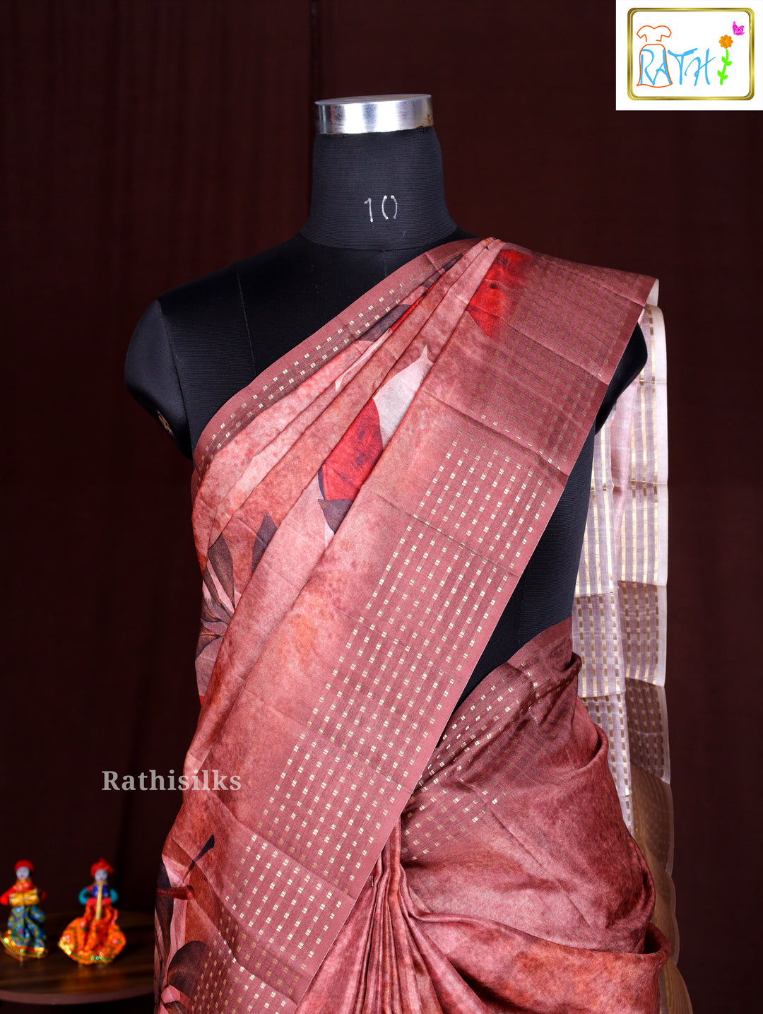 Synthetic Tissue Saree